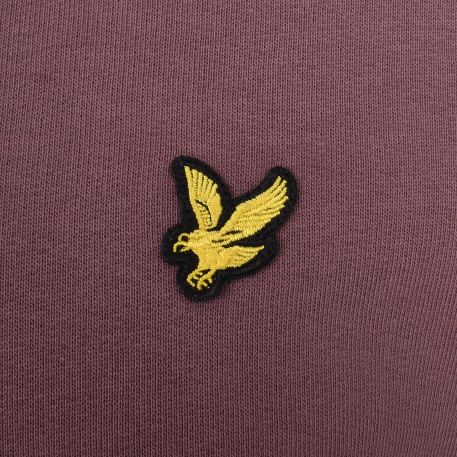 Lyle and scott purple jumper online